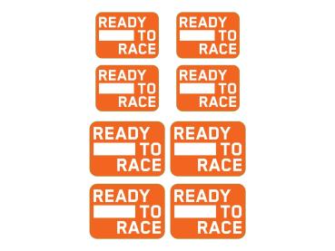 KTM Nabenaufkleber Set