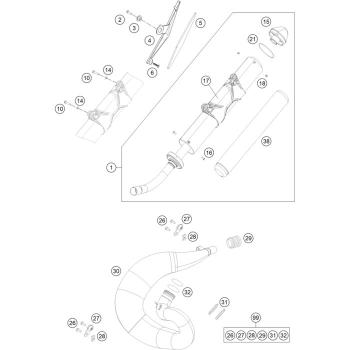 Endkappe KTM / Husqvarna