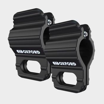 Oxford Zurrgurtklemmen Set schwarz