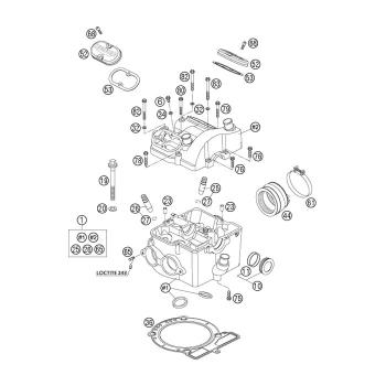 Dichtung Zylinderkopf 501 03