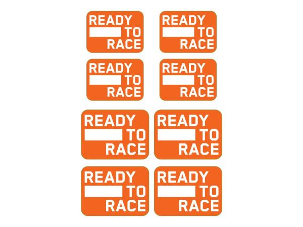 KTM Nabenaufkleber Set